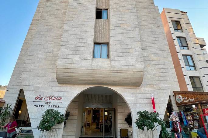 Exterior of La Maison Hotel - Petra