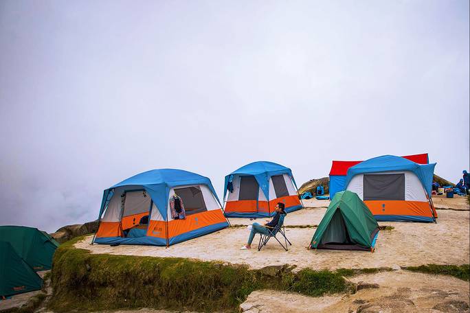 Luxury setup that redefines camping in the Andes