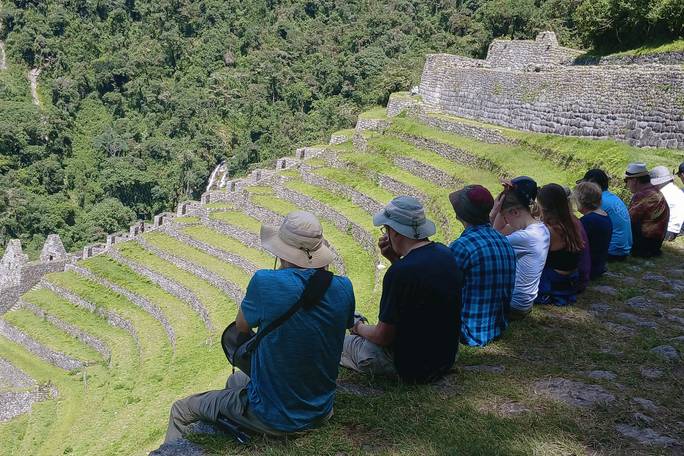Photograph iconic Inca architecture from unique angles.