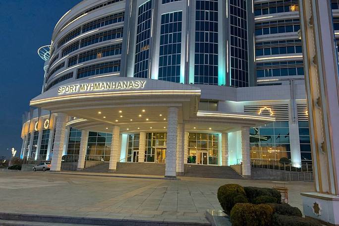 Sports hotel in Ashgabat