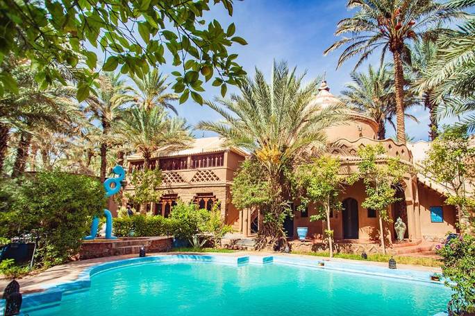 Hotel In The Heart of the palm groves in daraa valley