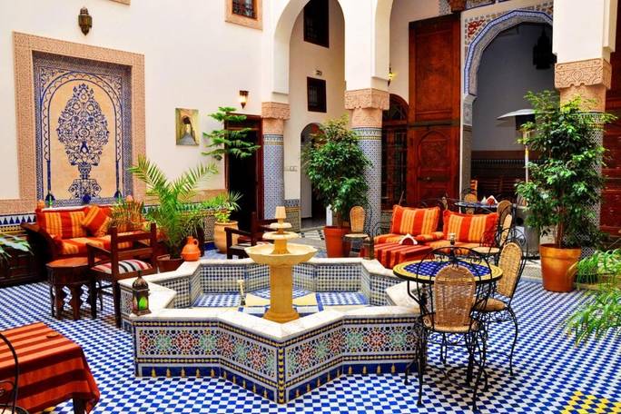 Riad Ahlam Courtyard