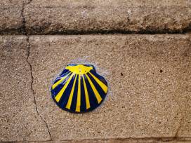 Symbol on Camino Frances