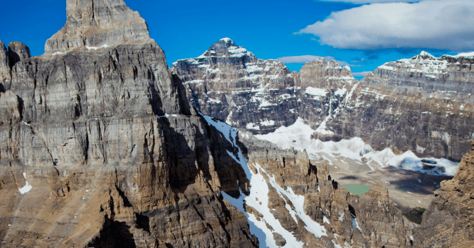 beautiful Banff mountains