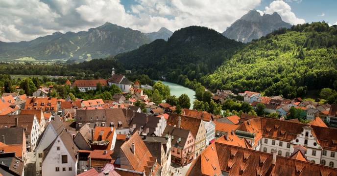 Füssen, Bavaria.