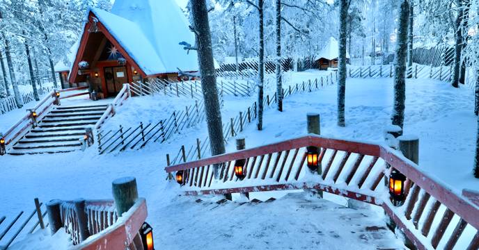 Santa Claus village in Rovaniemi