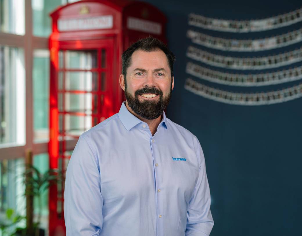 Brendan Roberts, CCO for TourRadar's Adventure Booking Platform