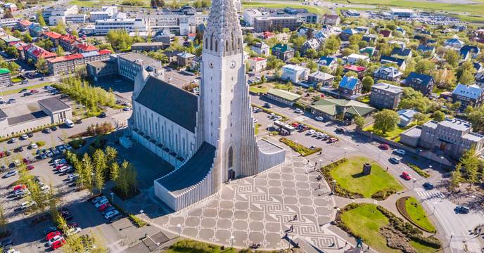 Hallgrímskirkja church, Reykjavik