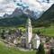 A village in the Alps