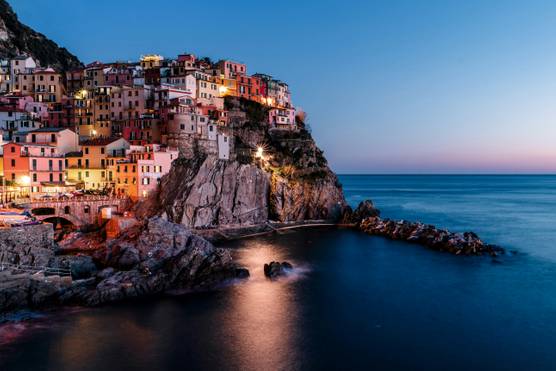 Manarola, one of Cinque Terre's five villages