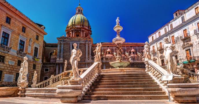 Palermo, Italy, boasts striking architecture