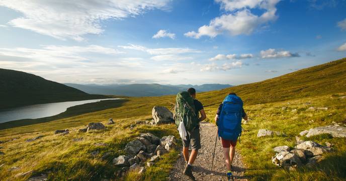 Hiking in Scotland