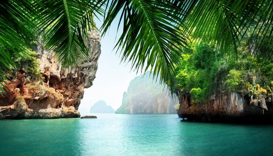 Azure water in Thailand