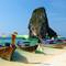 Boats on a beach in Thailand