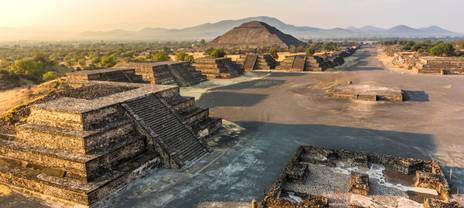 Ancient ruins in Mexico