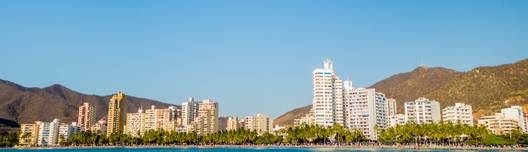 Beach in Colombia