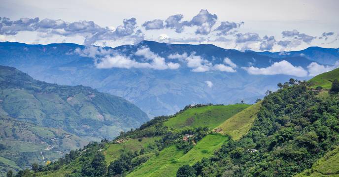 Mountains in Colombia
