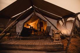 Glamping is a great way to save some dollars without sacrificing your creature comforts!