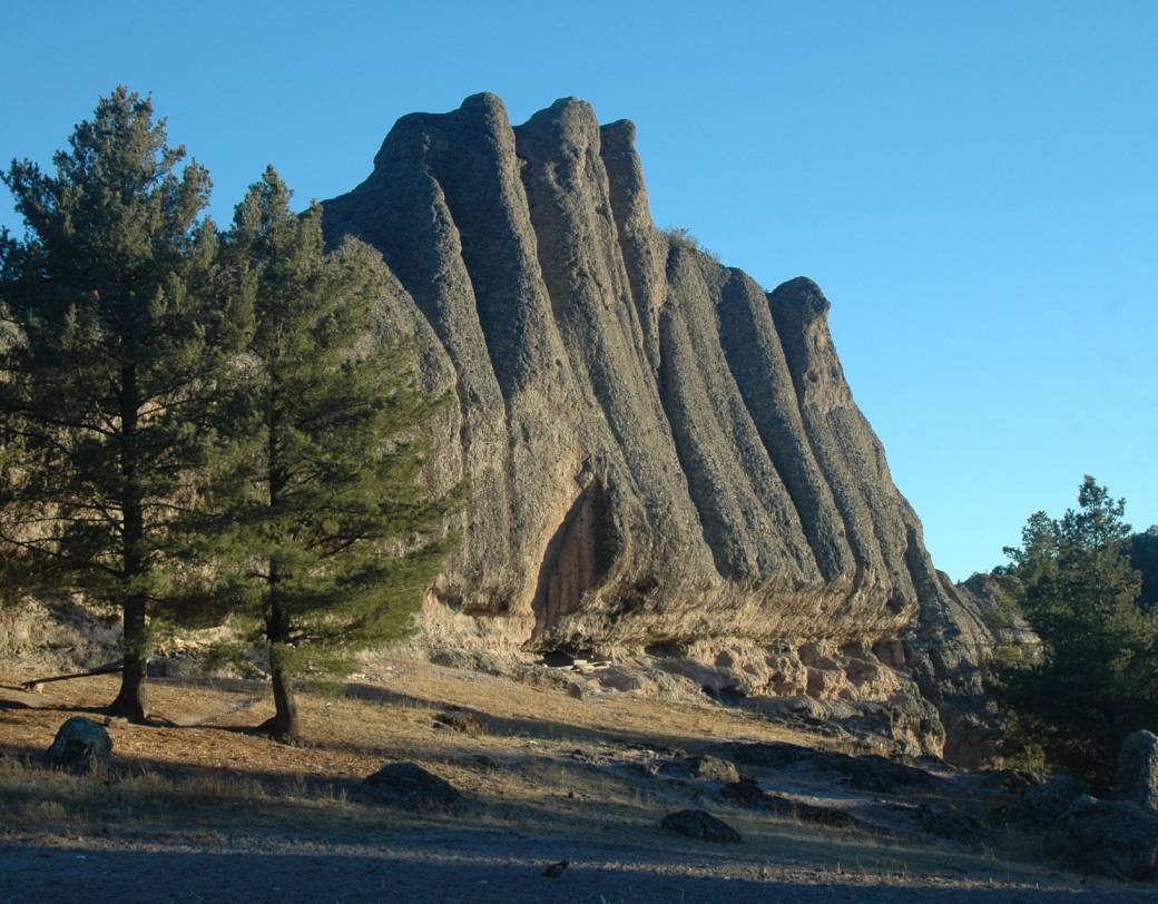 Rock in Copper Canyon, Mexico