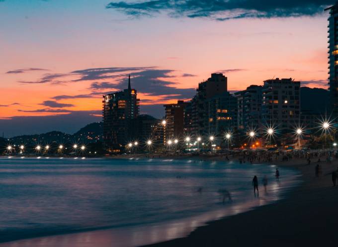 Acapulco beach in Mexico