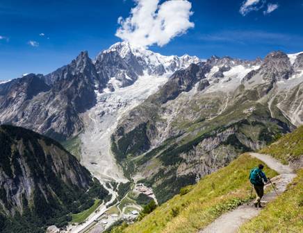 Hiking Mont Blanc, France