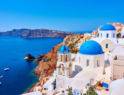 white-washed houses in greece