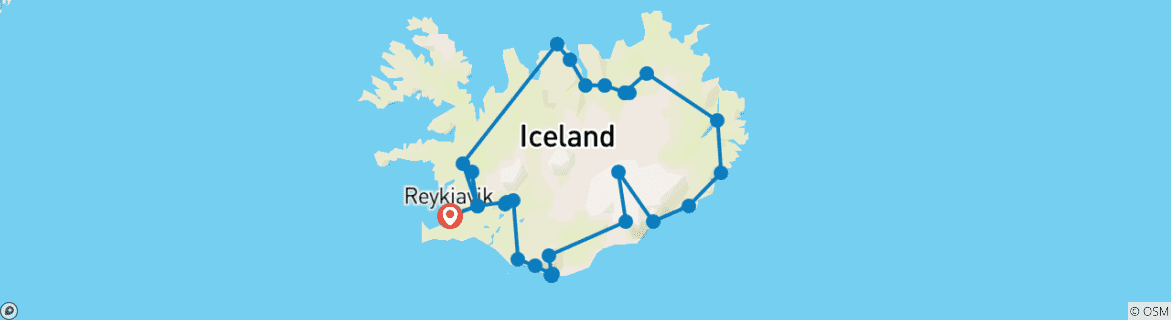 Imagen de un mapa que muestra la ruta del circuito