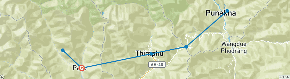 Imagen de un mapa que muestra la ruta del circuito