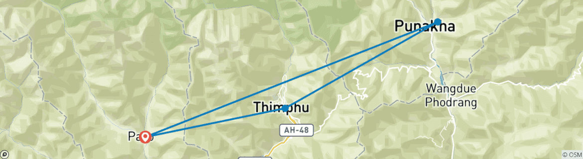 Imagen de un mapa que muestra la ruta del circuito