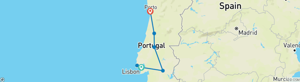 Imagen de un mapa que muestra la ruta del circuito