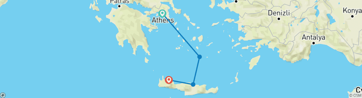 Imagen de un mapa que muestra la ruta del circuito