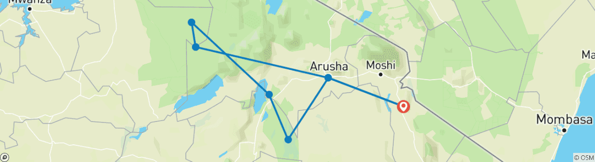 Imagen de un mapa que muestra la ruta del circuito