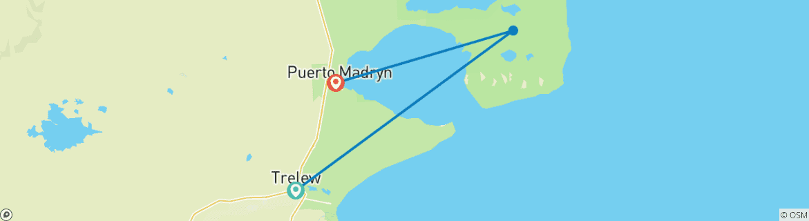 Imagen de un mapa que muestra la ruta del circuito