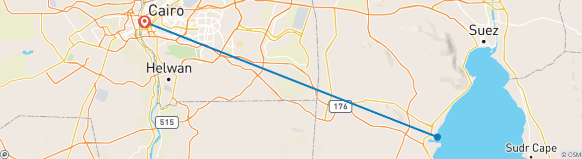 Imagen de un mapa que muestra la ruta del circuito