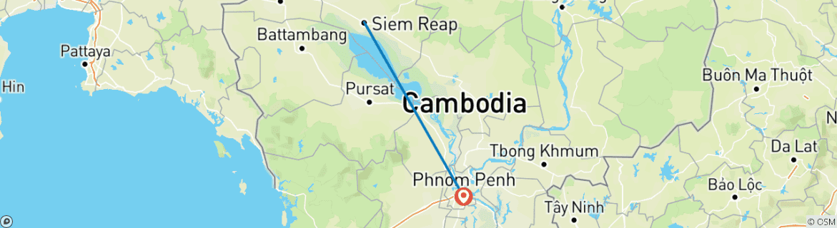 Imagen de un mapa que muestra la ruta del circuito