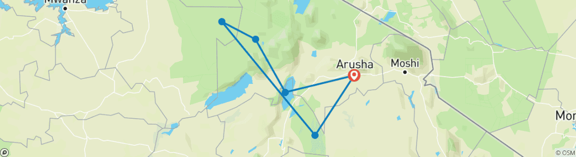 Imagen de un mapa que muestra la ruta del circuito