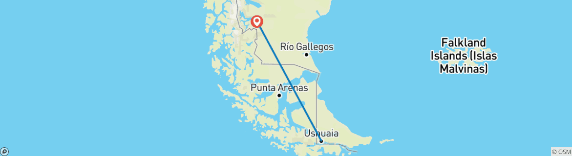 Imagen de un mapa que muestra la ruta del circuito