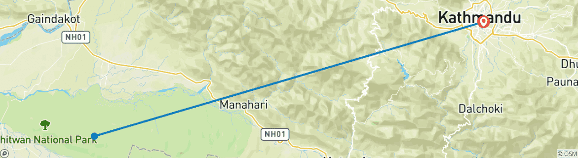 Imagen de un mapa que muestra la ruta del circuito