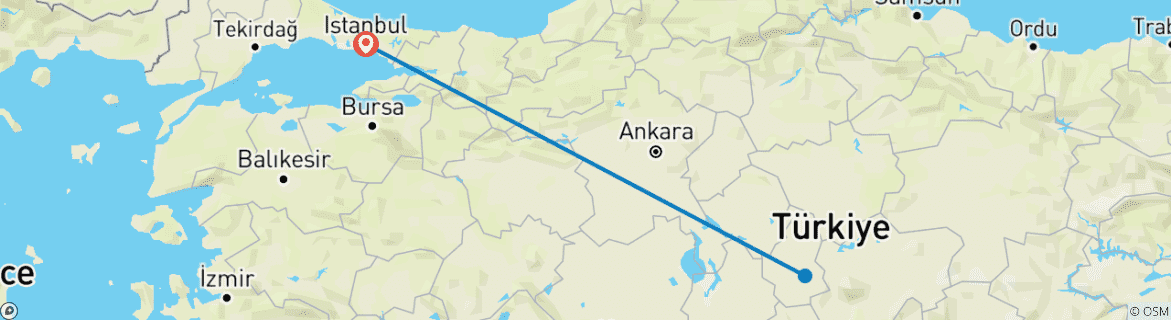 Imagen de un mapa que muestra la ruta del circuito