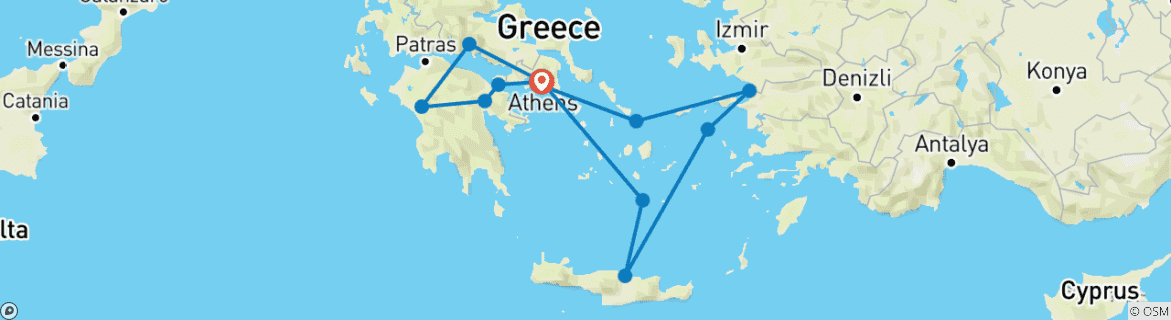 Highlights Of Greece Escape Plus Night Iconic Cruise Including