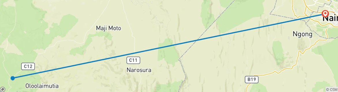 Imagen de un mapa que muestra la ruta del circuito
