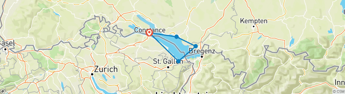 Imagen de un mapa que muestra la ruta del circuito