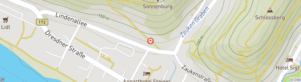 Karte von Nationalpark Sächsische Schweiz - tiefe Schluchten & bizarre Felsen (7 Tage)