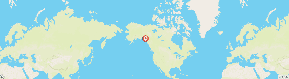 Foto van een kaart met de route van de rondreis