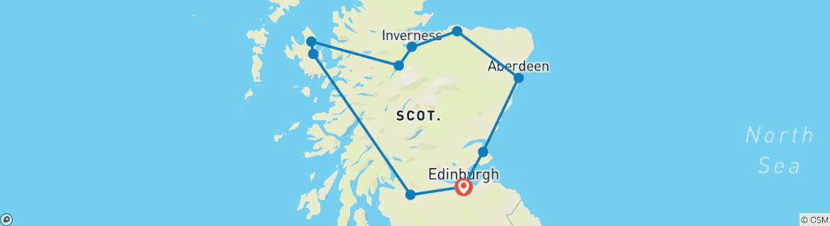 Imagen de un mapa que muestra la ruta del circuito