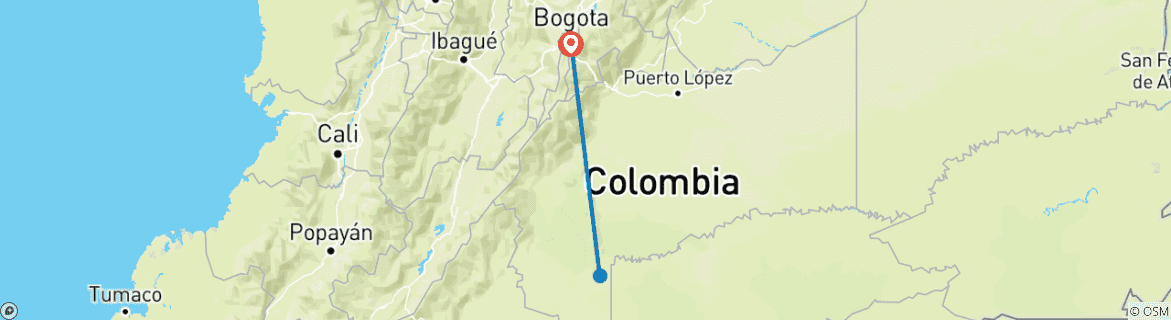 Imagen de un mapa que muestra la ruta del circuito