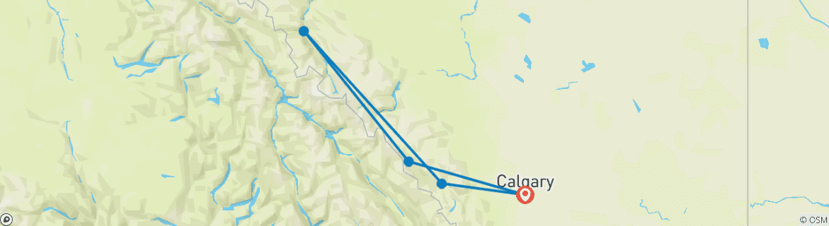 Imagen de un mapa que muestra la ruta del circuito