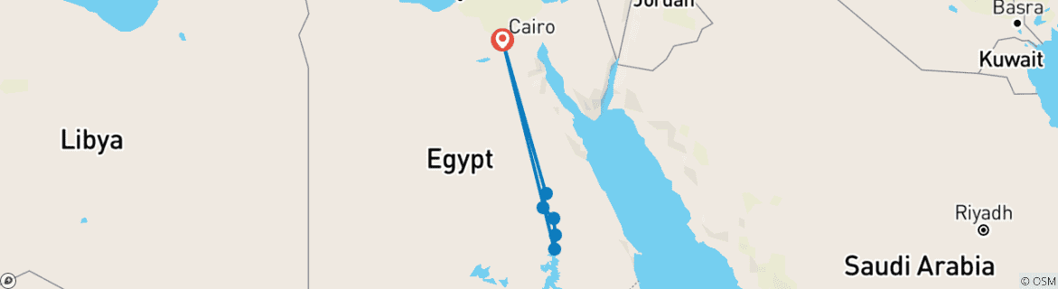 Mapa de Egipto Definitivo de Lujo (Personalizable)