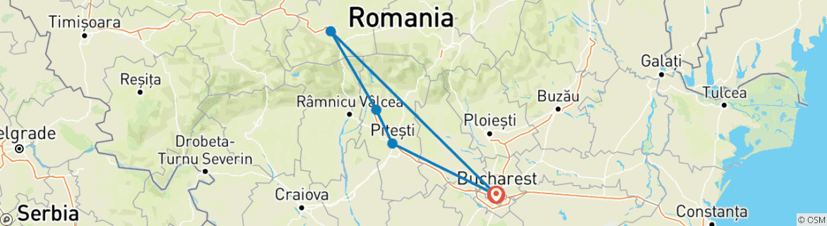 Imagen de un mapa que muestra la ruta del circuito