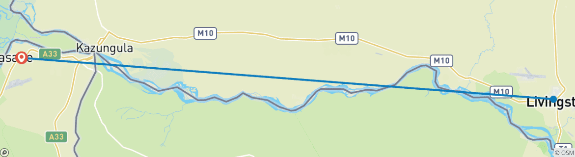 Imagen de un mapa que muestra la ruta del circuito